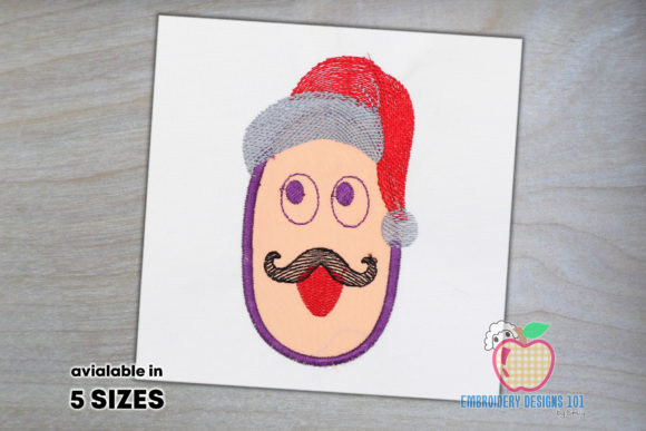 Charming Cartoon Jamun with a Christmas Cap