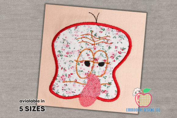 Charming Funny Face Applique for Unique Gifts