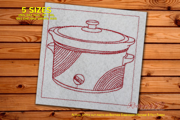 Charming Slow Cooker Bluework for Handmade Gifts