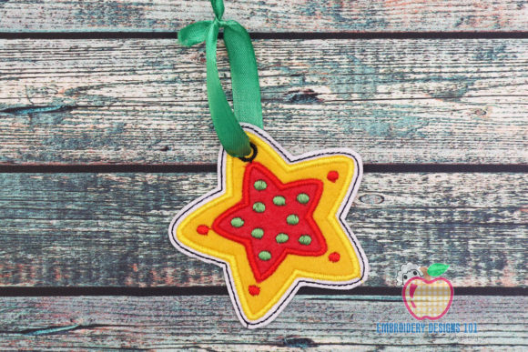 Delicious Star Cake Embroidery for Business