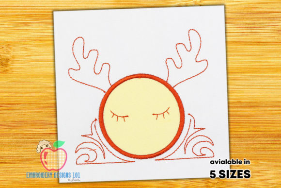 Festive Elegance: The Red Color Antlers of the Reindeer