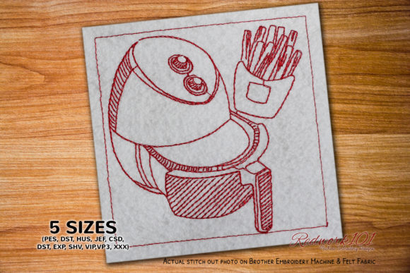 Fryer Redwork: A Charming Addition to Your Embroidery Collection
