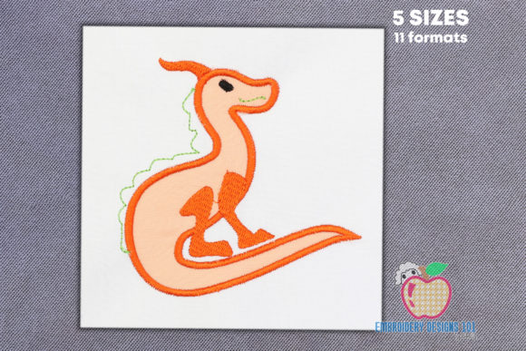 Review: Sitting Baby Dragon Applique Pattern
