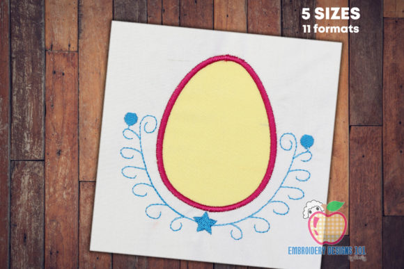 Review: The Easter Egg with Designs Applique
