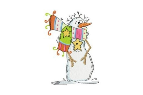 Sassy Wire Haired Snowman: A Winter Delight