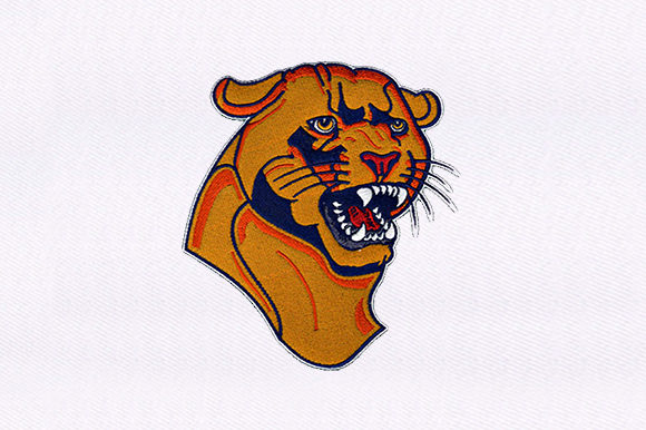 Wild Puma Cat: A Premium Embroidery Design